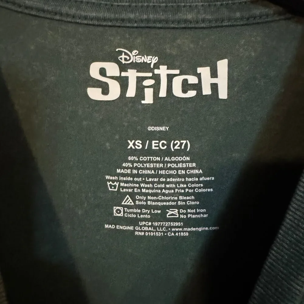 Disney Stitch measurements pit